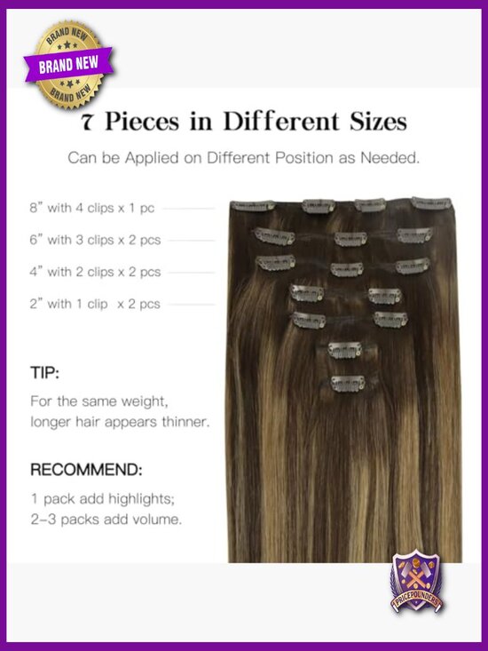 Real Human Hair Clip In Extensions 16 Inch 120g Straight Remy main image 4